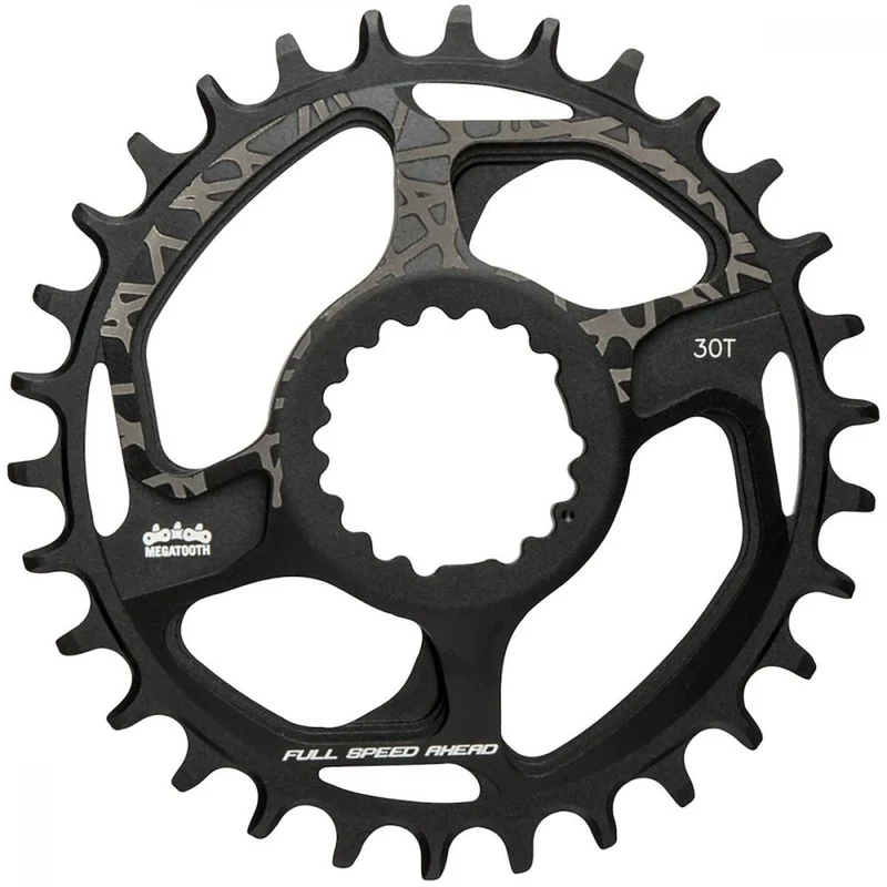 FSA Kettenblatt MTB SL-K Modular Megatooth 34 T Schwarz - maximaler Kettenhalt in moderner Ausführung