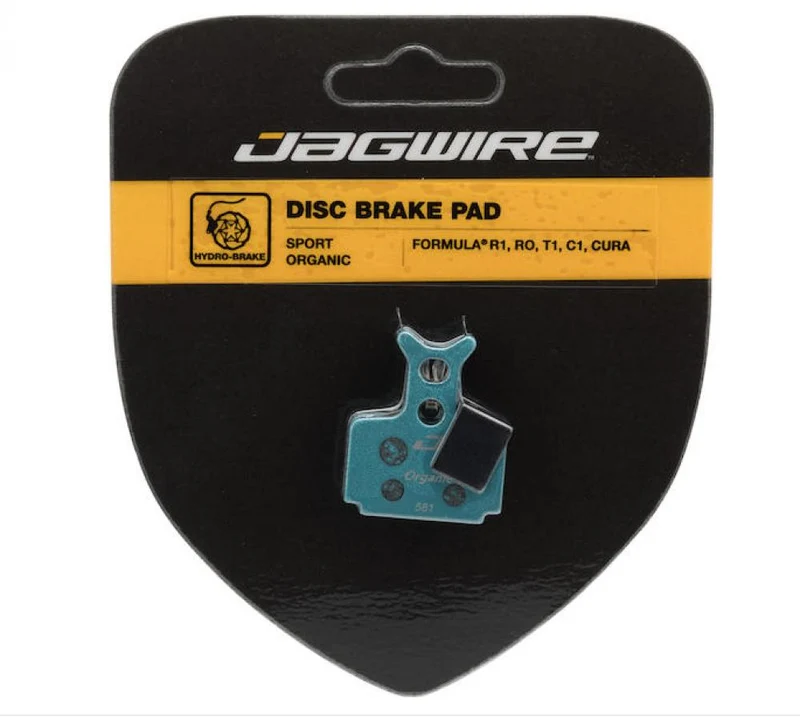 Jagwire Bremsbeläge Disc Sport Organic für Formula - Organische Scheibenbremsbeläge mit guter Leistung