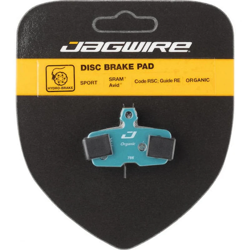 Jagwire Bremsbeläge Disc Sport Organic Blau - für SRAM/Avid Scheibenbremsen