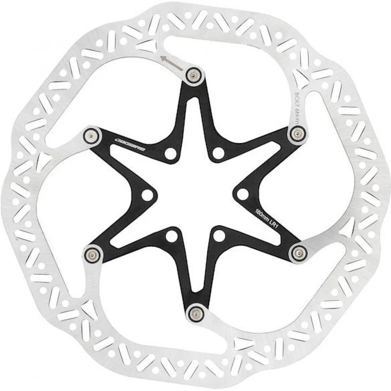 Jagwire Pro LR1 Bremsscheibe 140 mm 6-Loch - Ultraleicht 85 g mit Edelstahl-Bremsfläche