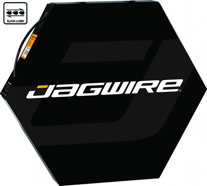 Jagwire CGX-SL Bremszugaußenhülle Ø 5 mm x 50 m Schwarz - Premium Werkstattqualität mit Slick-Lube