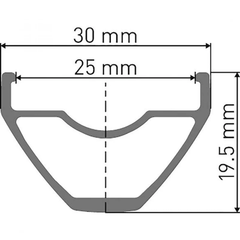 DT Swiss Felge M 462 27,5" 28 Loch Schwarz - leichte, robuste MTB-Disc-Felge