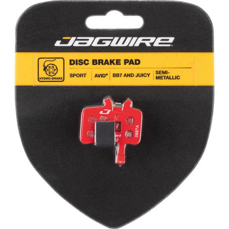 Jagwire Bremsbeläge Disc Sport Semi-Metallic - Semi-metallische Bremsbeläge für SRAM/Avid