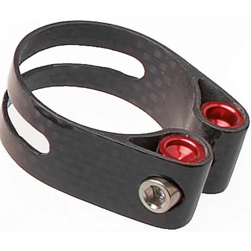Procraft PRC SPC1 Sattelstützklemme Ø 31.8 mm Rot - Carbon Ultraleichtgewicht