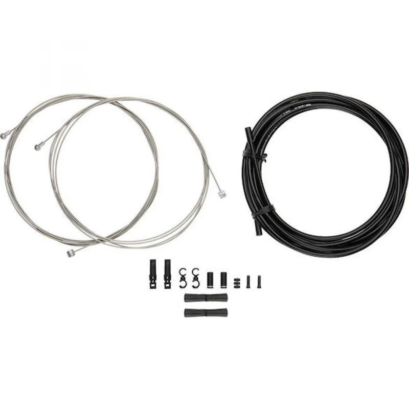 Jagwire Universal Sport XL Bremszugset Schwarz - Für Klappräder & Falträder