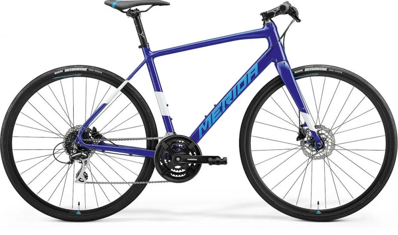 Merida SPEEDER 100 HP4 blau/weiß S/M (52) Blau/Weiß - sportliches Fitness- und City-Bike