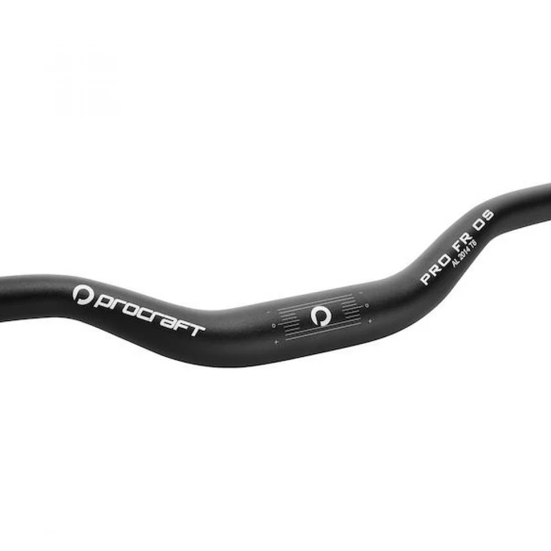 Procraft Lenker Pro FR 25.4 mm/9°/680 mm Schwarz - Riser-Lenker für MTB