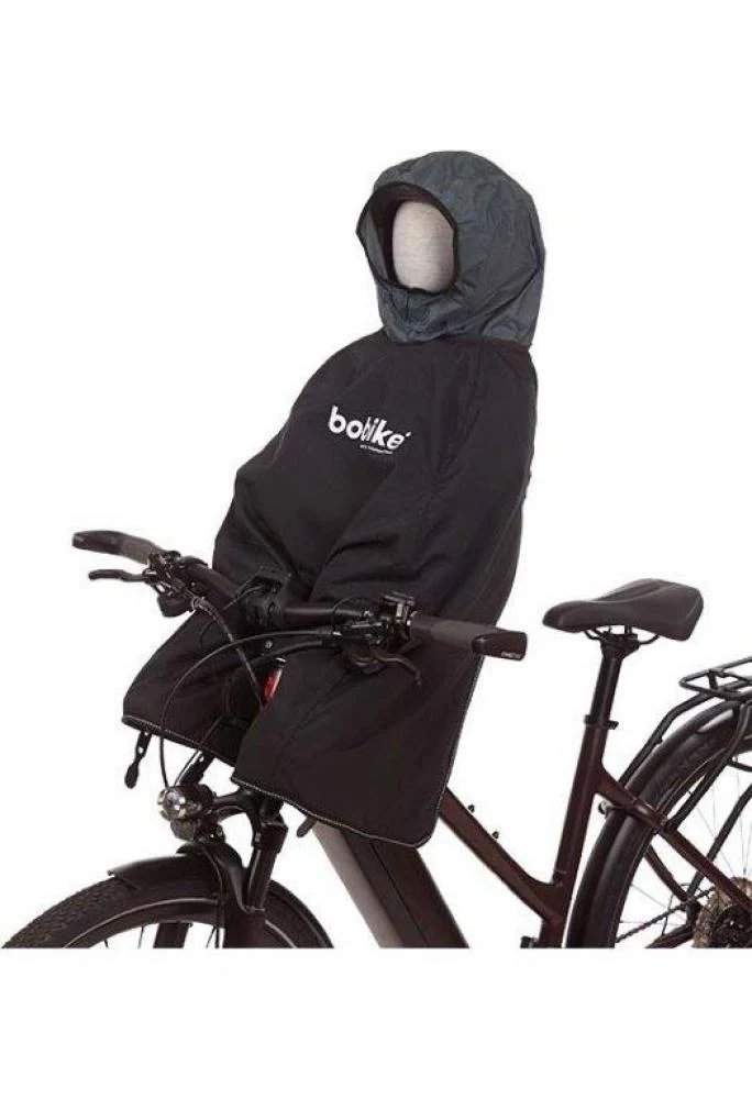 Bobike Regenschutz PONCHO Mini Größe Mini - wetterfester Poncho für Kindersitz