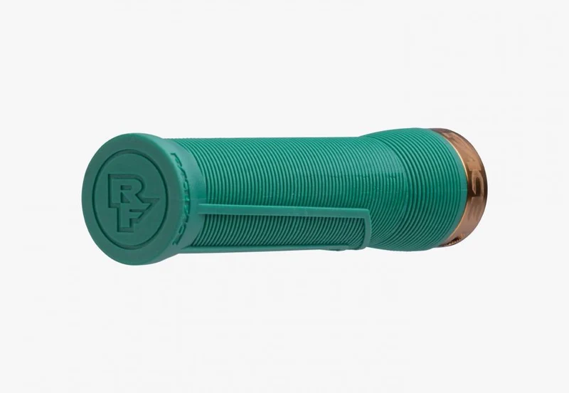 Race Face Chester Lock-On Griff 136/31mm forest bronze/dunkelgrün - sicherer Halt am Bike