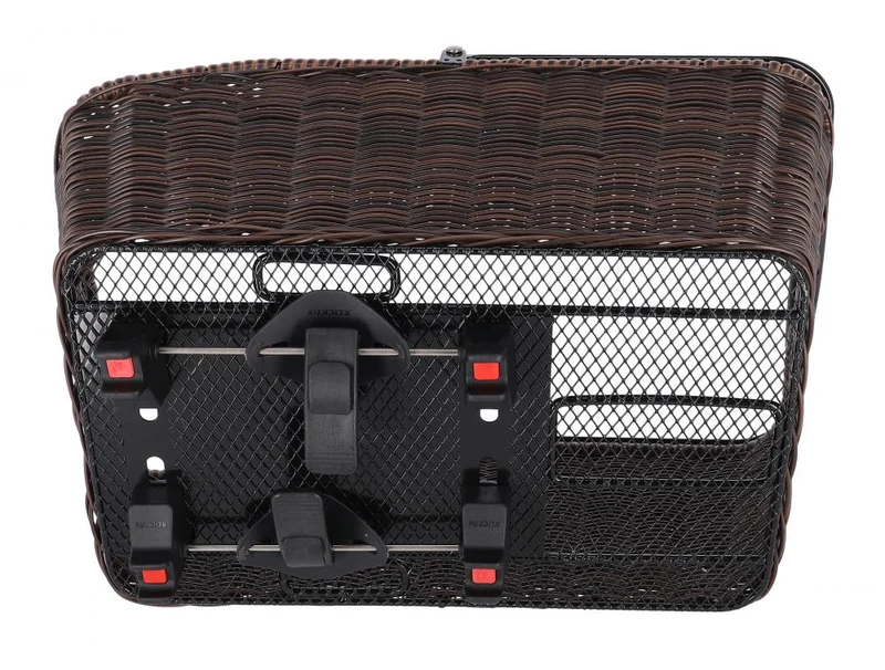 Rixen & Kaul Hinterradkorb Structura GT Korbklip braun 44x24x20 cm