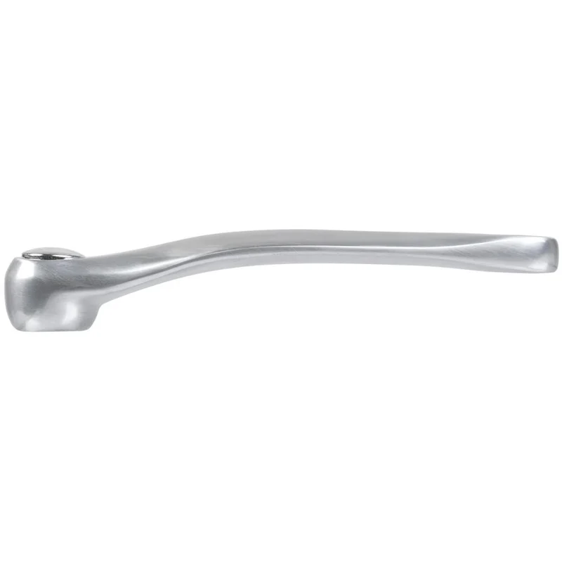 M-WAVE Kurbelsatz 38 Zähne 170 mm Aluminium Stahl 1-fach JIS silber für 1/2" x 3/32" Ketten City Trekking Räder langlebig stabil leichtgängige Kraftübertragung