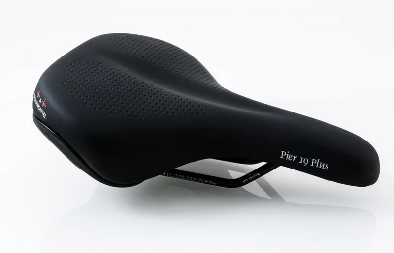 P&P Bequemsattel Pier 19 Plus 519P schwarz, Uni, 260x185mm