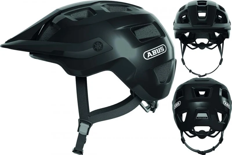 Abus Helm Motrip shiny black S 51 bis 55cm