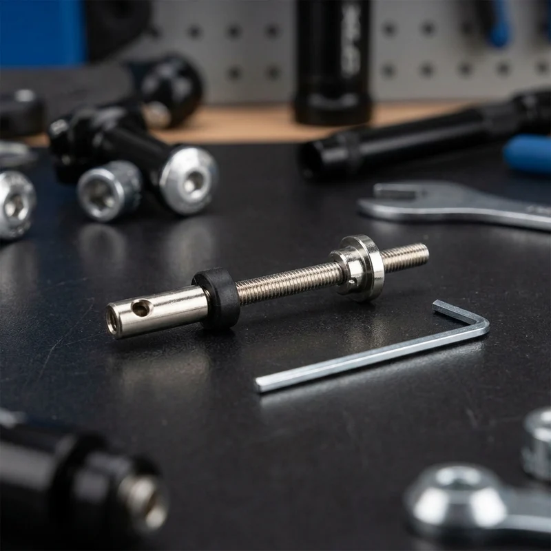 XLC Stellschraube BR-X100 für Trommelbremse M4,5 Messing