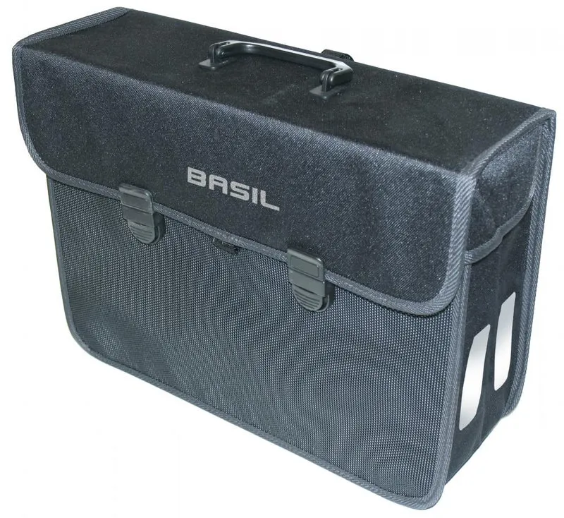 Basil Malaga XL Einzeltasche 17 l - Schwarz
