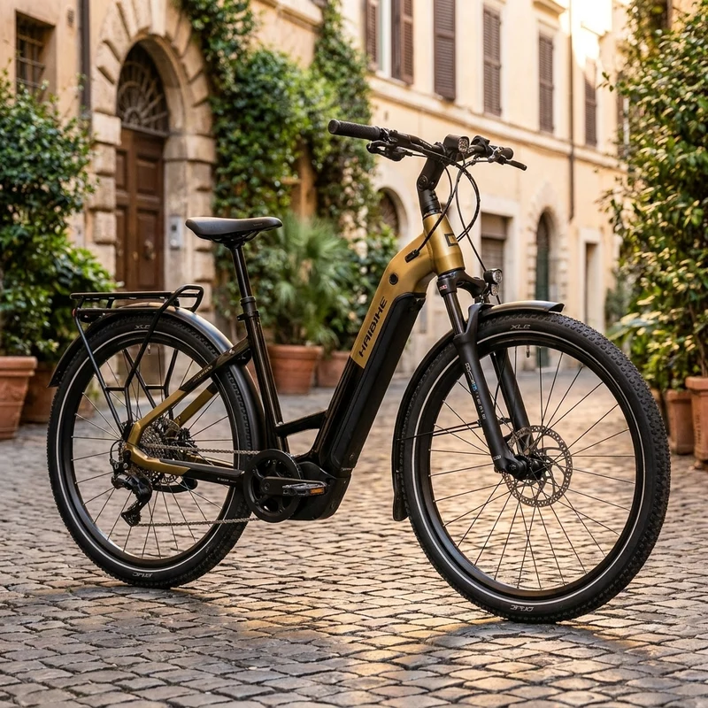 Haibike TREKKING 7.5 LOW i800Wh 10S CUES - E-City Bike