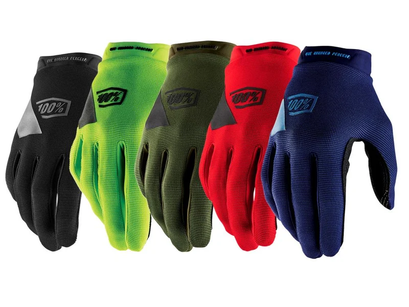 100% Ridecamp Gloves S Black/Charcoal - komfortable MTB-Handschuhe mit top Grip