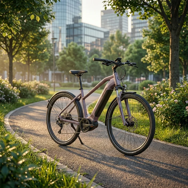 Winora E-City Bike YUCATAN X10 LOW i800Wh 10-G Cues