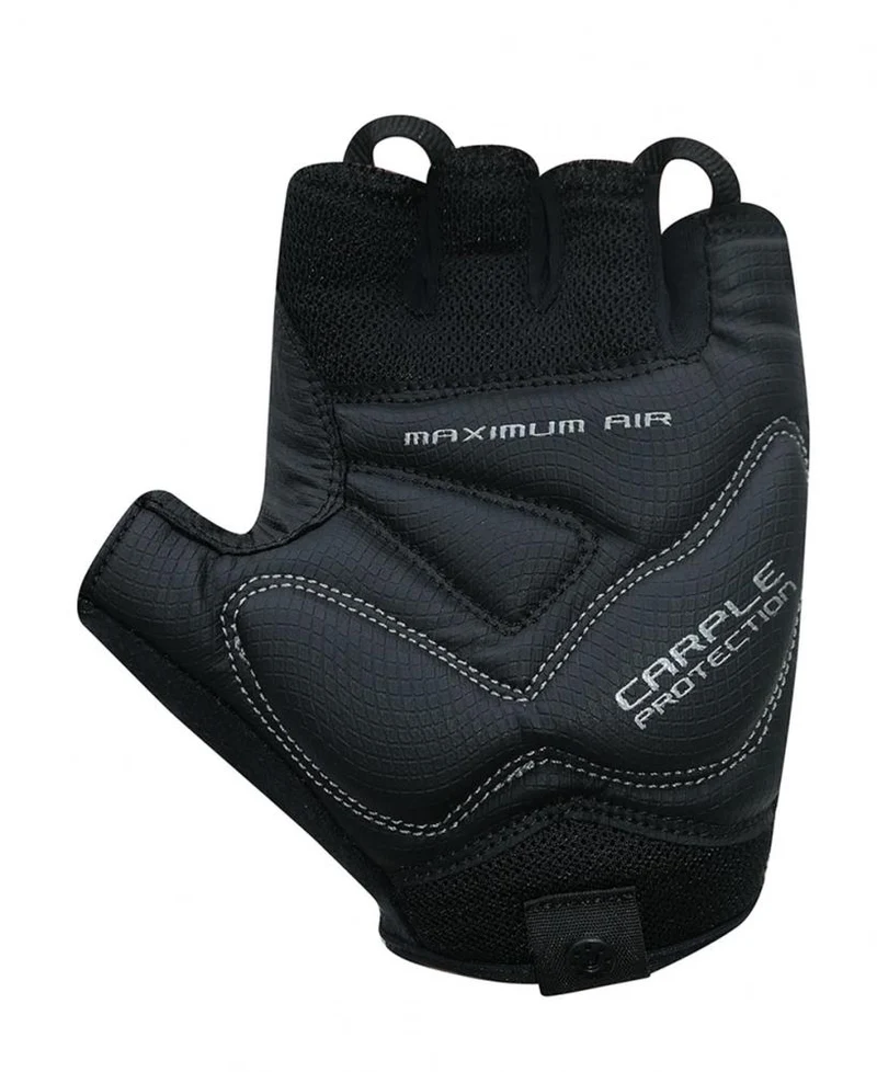 CHIBA Cool Air - Radhandschuhe kurz, schwarz, Größe L, atmungsaktiv