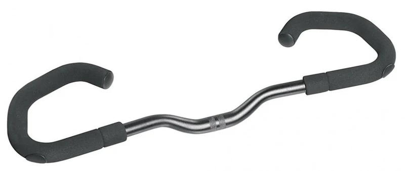 Ergotec Hornbar Basic Comfort Alu Ø 25,4 mm 600 mm schwarz/matt 12°