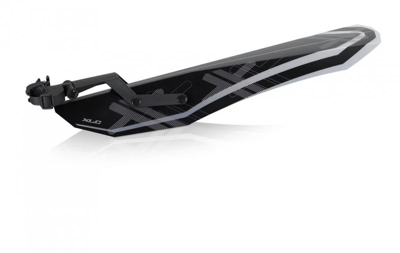 XLC 1x Mudguard HR MG-C06 Fatbike schwarz + 1 x VR MGC-05 schwarz/grau Set