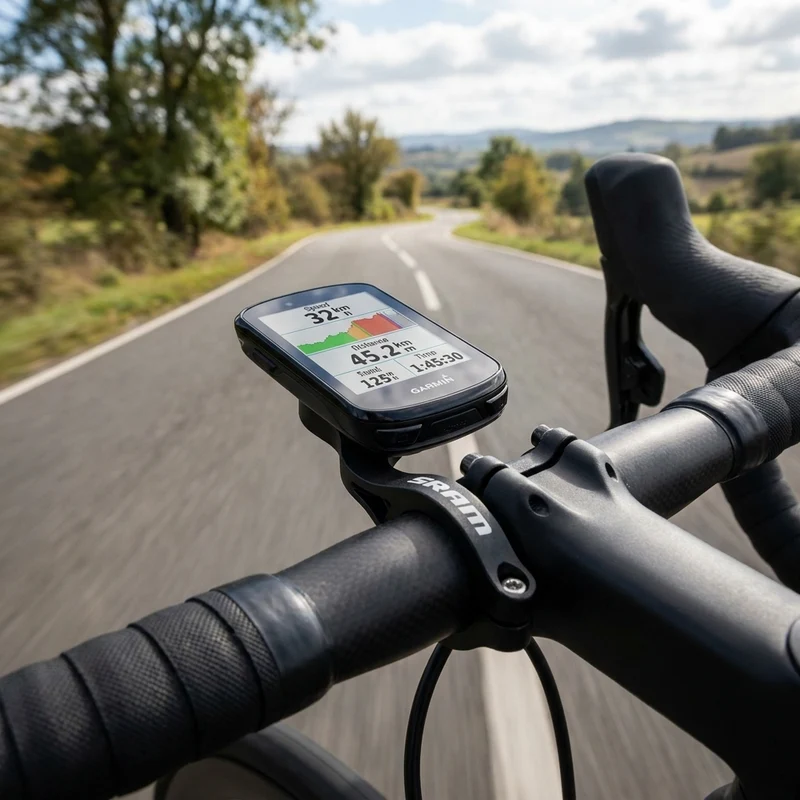 SRAM Computerhalterung Road 31,8mm - optimierte Sicht für Garmin & Mio Radcomputer