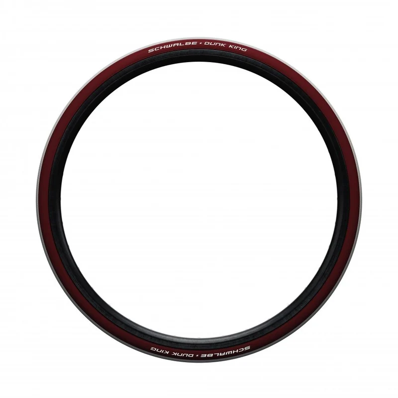 Schwalbe Reifen Dunk King 26x1.00" 25-590 weiß/rot faltbar