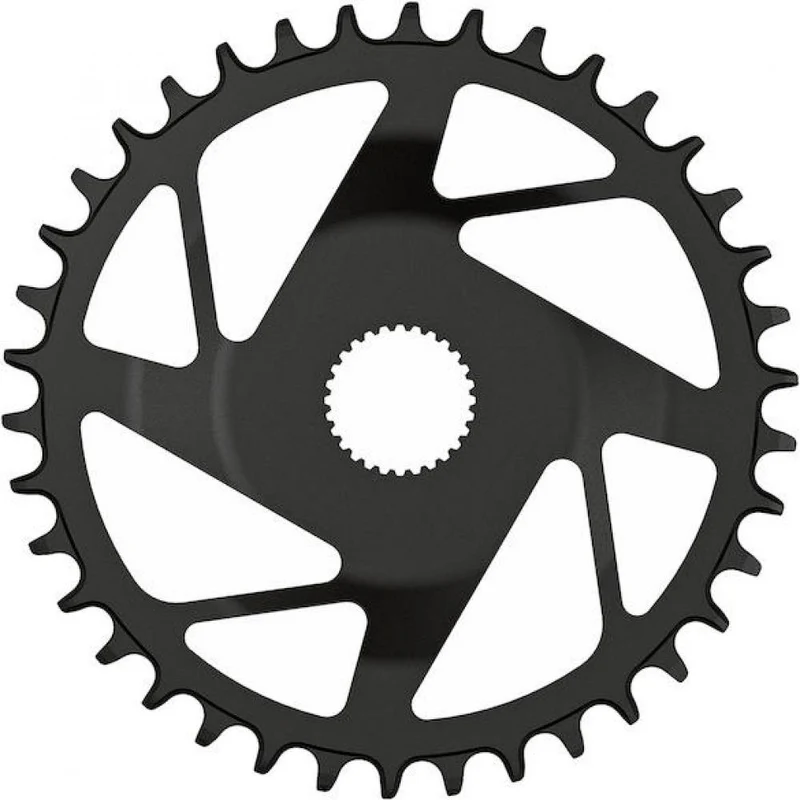 FSA Kettenblatt E-Bike Megatooth Direct Mount 36 T Schwarz - maximale Kettenführung für Bosch Gen4