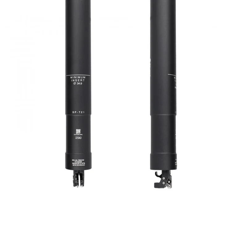 XLC Dropper Post SP-T21 30,9mm - Teleskopstütze 456mm mit 150mm Hub, integrierte Kabelführung, stealth-ready, schwarz