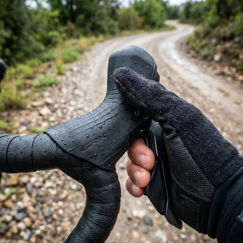 Shimano GRX Di2 Griffgummis für ST-RX825 und BL-RX825-L schwarz Y0SL98020