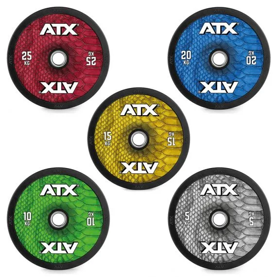 DYO Full Rubber Bumper Plates 5 - 25 kg