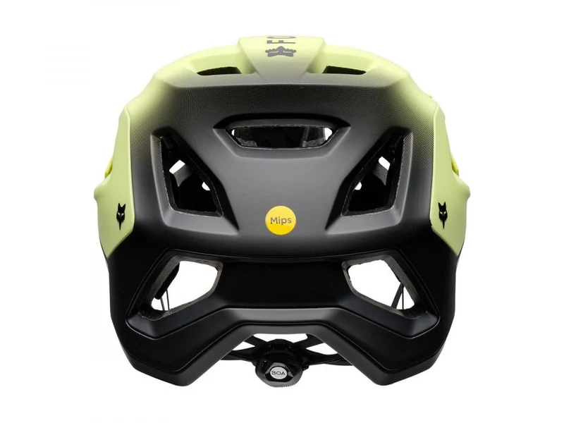 FOX Speedframe Pro Backfade MTB-Helm Lime Green Größe L 59-63 cm Mips