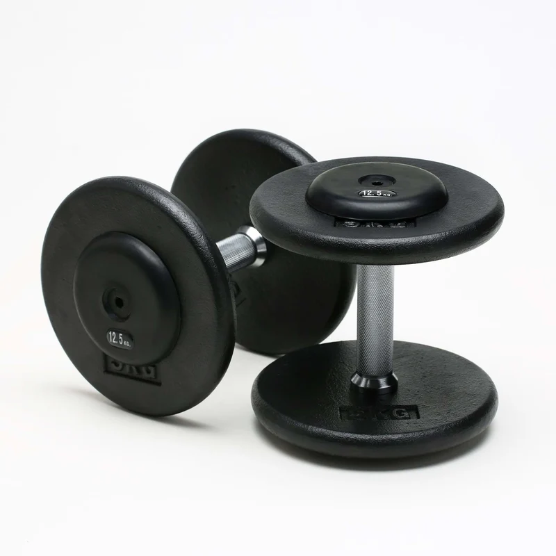 CHD Kompakthanteln Guss - bis 100 kg in 2,5 kg-Steigung - Paarweise