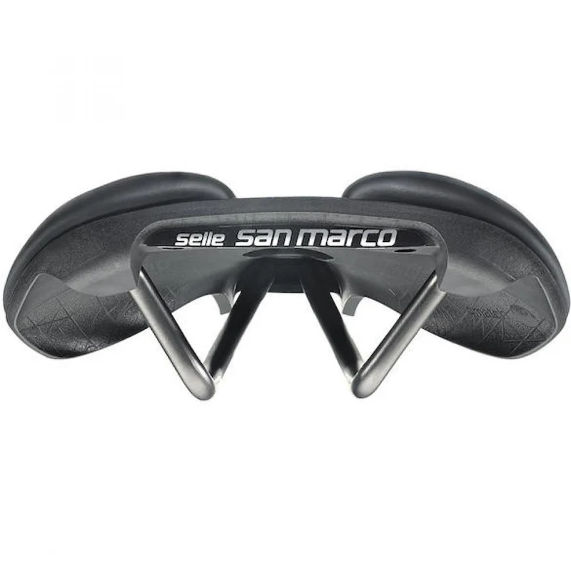 Selle San Marco Sattel Mantra Racing 154 x 244 mm Schwarz - komfortabler Performance-Sattel