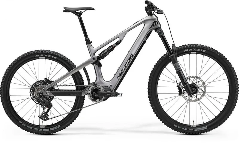 Merida eONE-SIXTY 6000 gunmetal grey(black) M grau - vollgefederte E-MTB-Performance