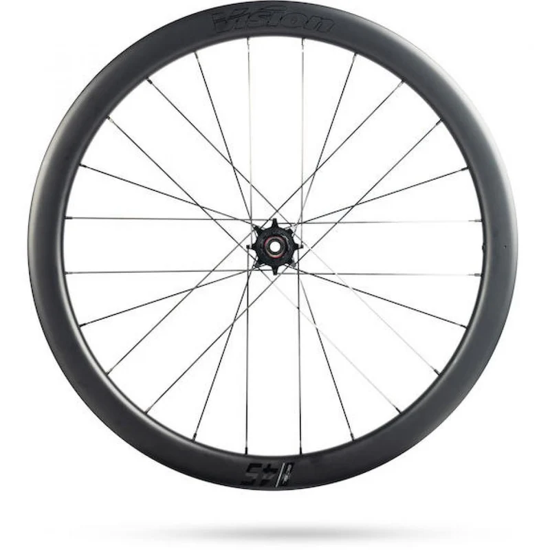 Vision Laufradsatz SC 45 SL Disc 622x23x45 mm Schwarz - leichter Aero-Carbonlaufradsatz