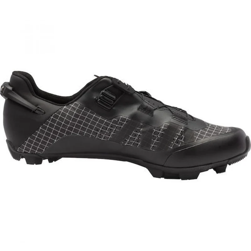 Sidi MTB AERON black 45,5 Schwarz - leichter MTB-Schuh mit Vollcarbonsohle