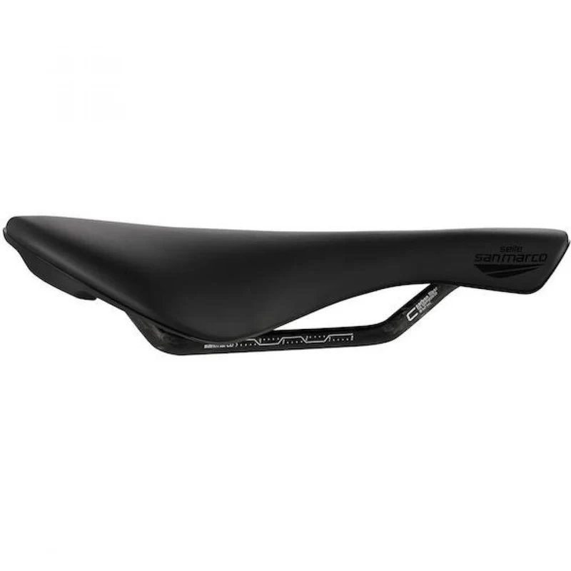 Selle San Marco Sattel Mantra Carbon FX 150 x 245 mm Schwarz - leichter Performance-Sattel