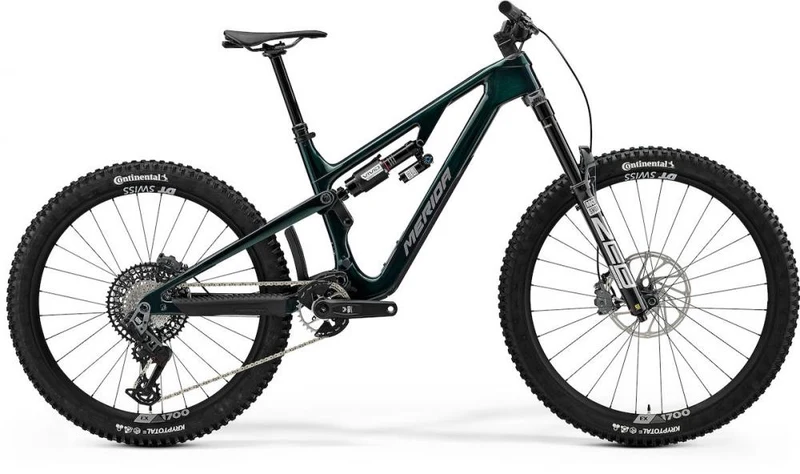 Merida ONE-SIXTY 8000 halo green(grey) S grün - Enduro-MTB in moderner Ausführung