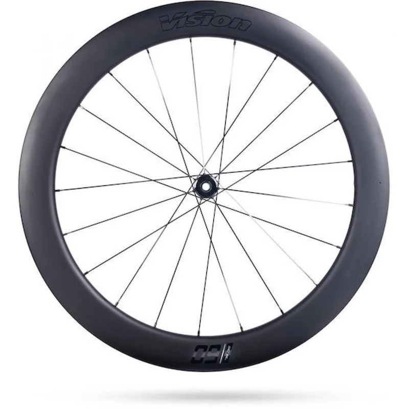 Vision Laufradsatz SC 60 SL Disc 622x23x60 mm Schwarz - aerodynamischer Carbon-Performance-Laufradsatz