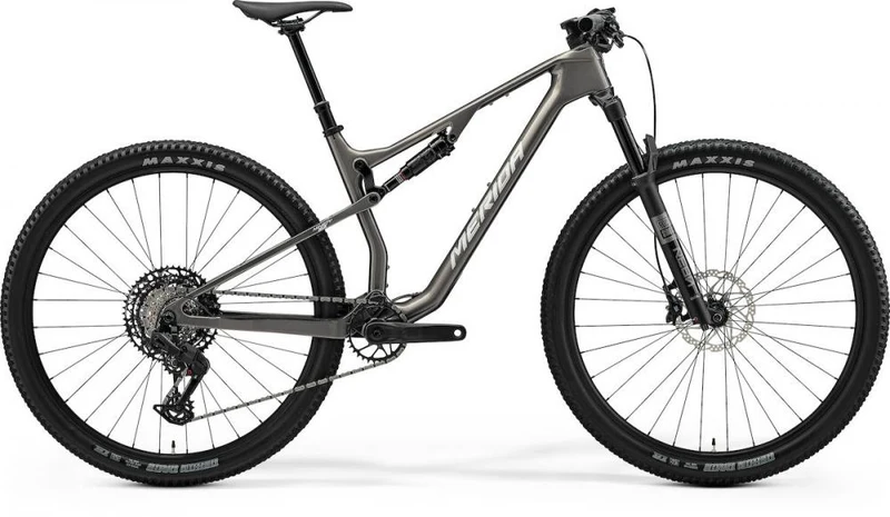 Merida NINETY-SIX 6000 warm slate grey(silver) L grau - leistungsstarkes Fully für ambitioniertes XC