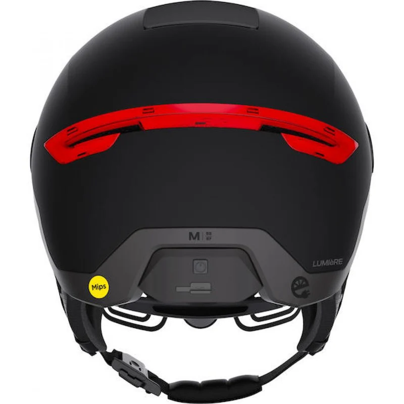 Limar Lumiere Matt Black L Schwarz - urbaner Fahrradhelm mit Licht & MIPS-Sicherheit