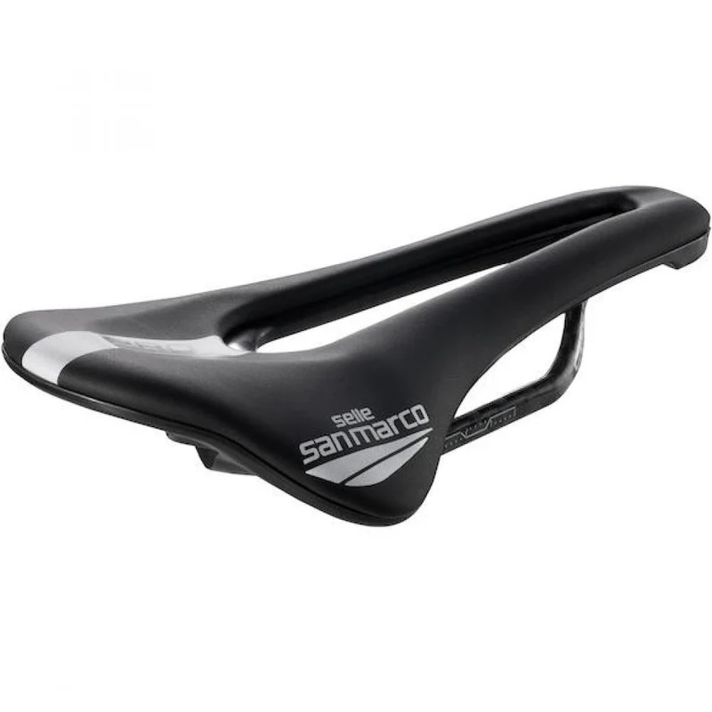 Selle San Marco Sattel Shortfit 2.0 Carbon FX Pro Series 155 x 255 mm Schwarz - maximaler Rennradkomfort