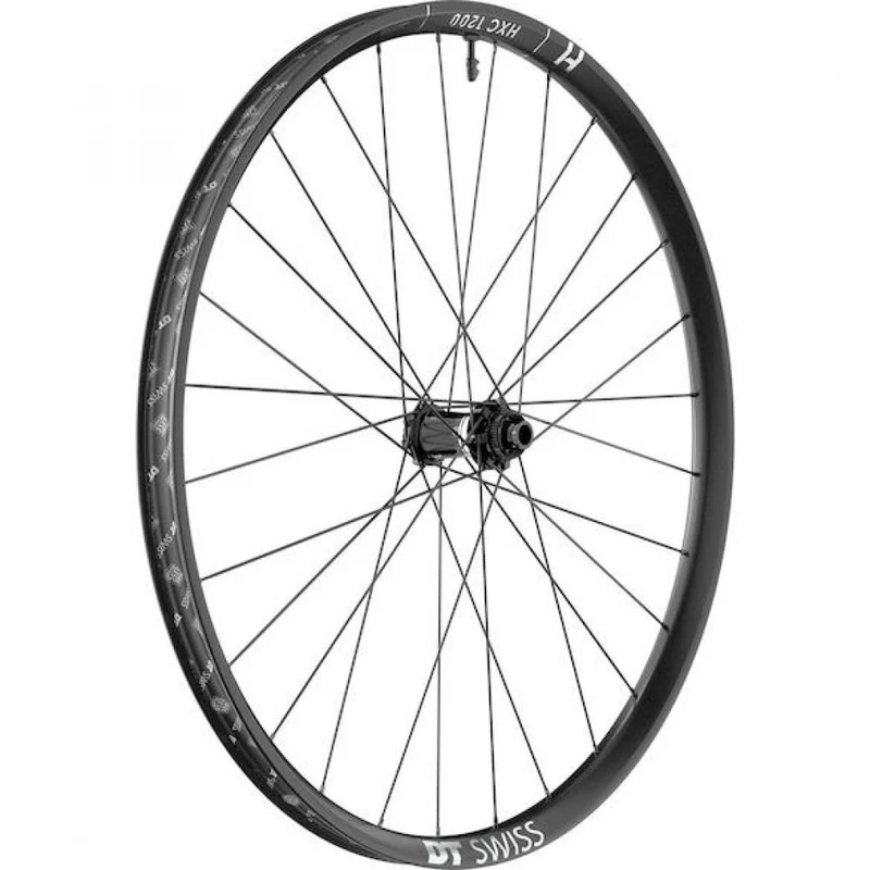 DT Swiss Laufrad HXC 1200 Spline 29" 622 x 30 mm Schwarz - leichtes eMTB-Carbonlaufrad