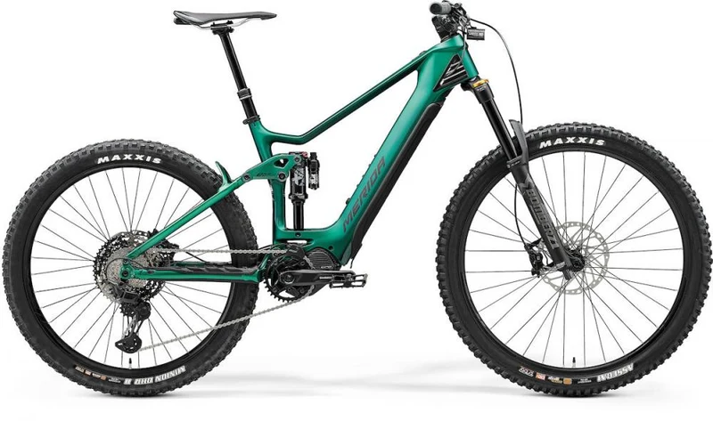 Merida eONE-SIXTY 8000 EP2 L (47) Grün/Schwarz - leistungsstarkes E-MTB für anspruchsvolle Trails