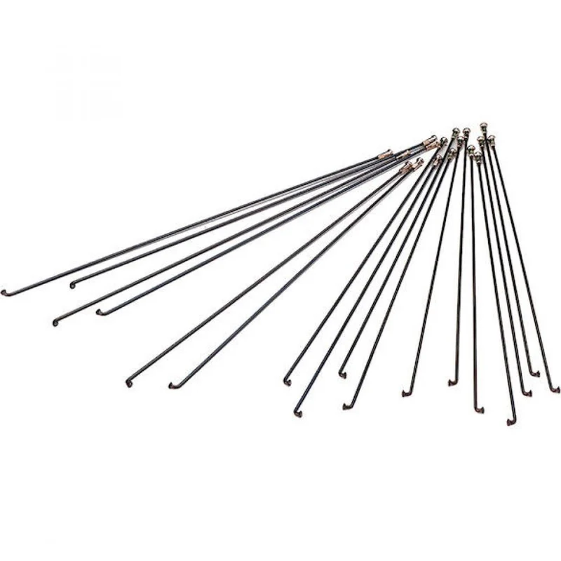 DT Swiss Speiche Champion 2.0 VE500 286 mm schwarz - robuste Standardspeiche für Straße & MTB