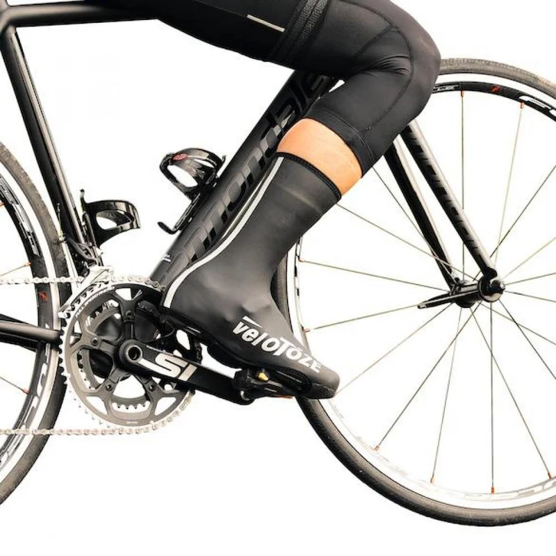VeloToze Überschuh Neopren wasserdicht S schwarz - warmer, trockener Fahrkomfort