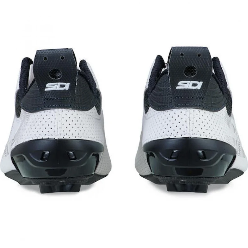 Sidi ROAD Tri-Sixty white 43.5 Weiß - Triathlon-Rennradschuh mit maximaler Kraftübertragung
