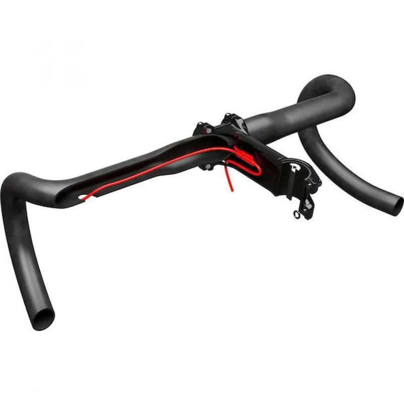 FSA Lenker SL-K Road Compact 31,8 x 440 mm Schwarz - leichter Carbon-Rennradlenker