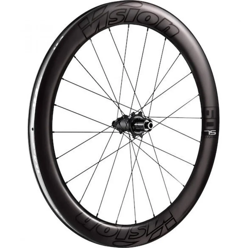 Vision Laufradsatz Metron 60 SL Disc 622x21x60 mm Schwarz - Aero-Performance für Rennrad & Triathlon